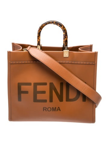 Leather Sunshine Shopper Medium