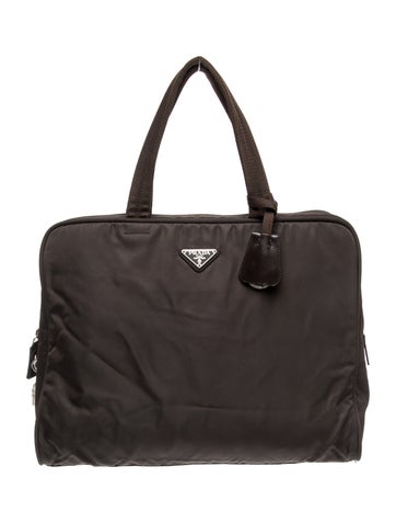 Enameled Metal Triangle Tote