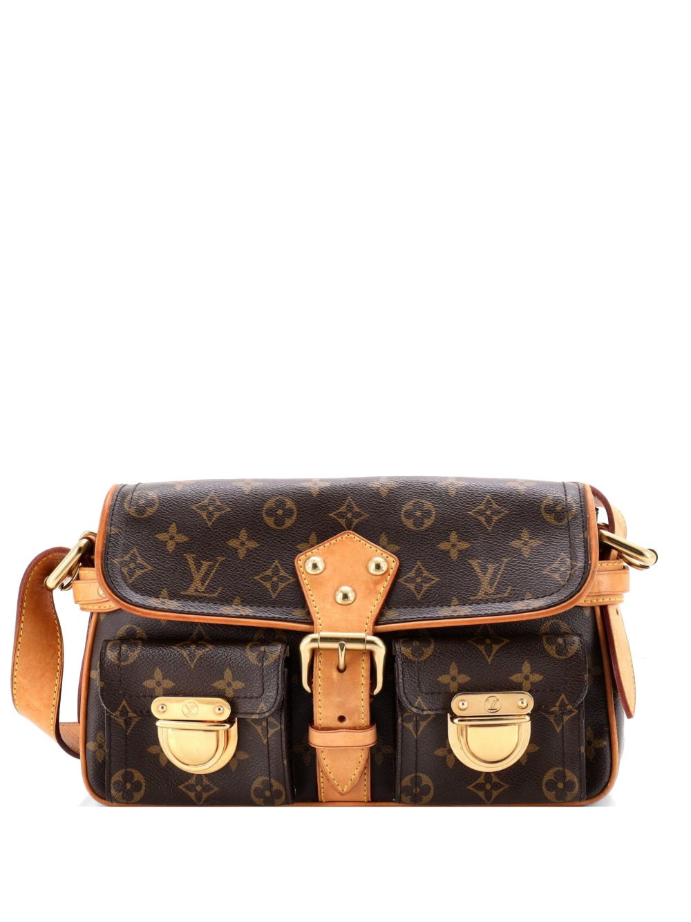 Hudson Handbag Monogram Canvas PM shoulder bag