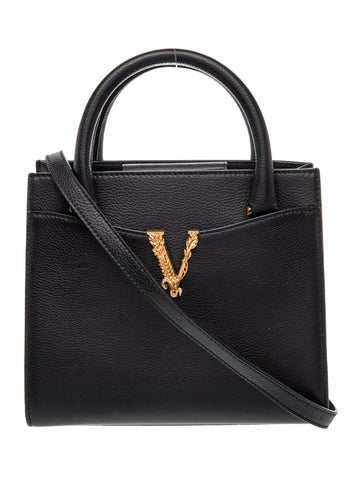 Leather Top Handle Bag