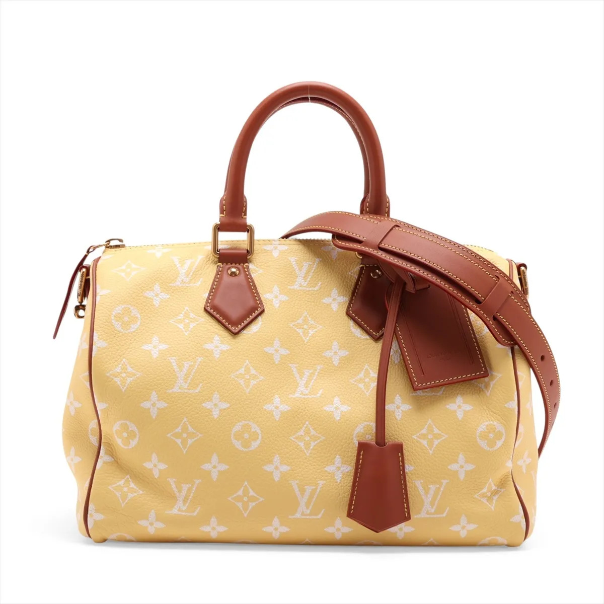 Louis Vuitton Monogram Leather Speedy P9 Bandoulière 30 M15242 Yellow There was