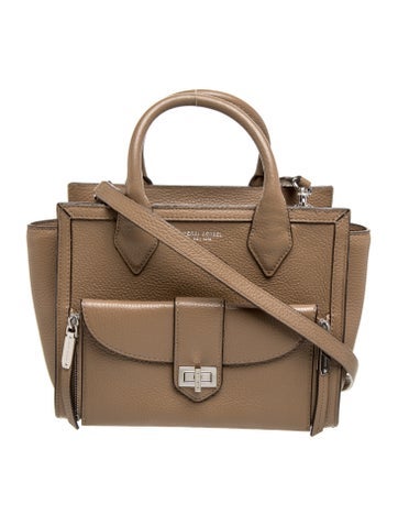 Leather Top Handle Bag