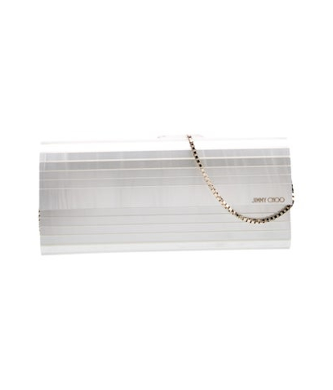 Jimmy Choo Choo Acrylic Clutch