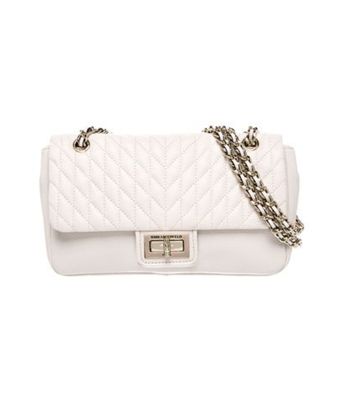 Karl Lagerfeld Lagerfeld Leather Shoulder Bag