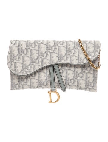 Oblique Jacquard Wallet on Chain