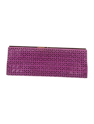 Jimmy Choo Suede Clutch