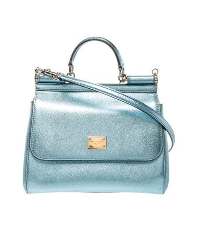 Dolce & Gabbana Gabbana Leather Top Handle Bag