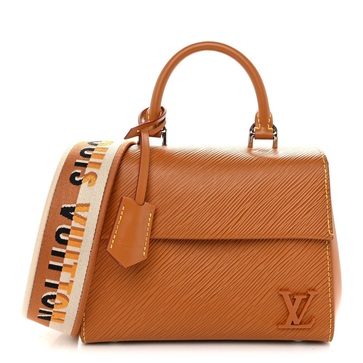 Louis Vuitton Louis Vuitton Epi Cluny Mini Gold Honey