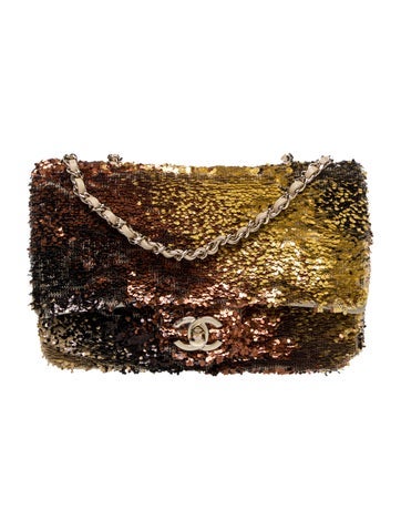Small Sequin Classic Flap Bag