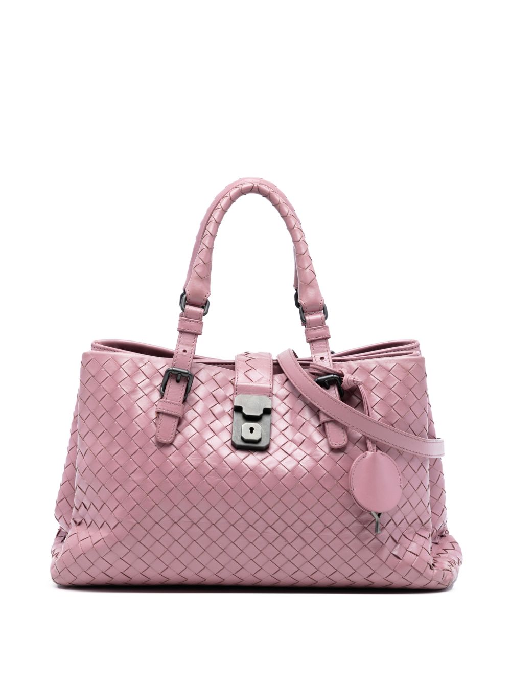 2012-2026 Small Nappa Intrecciato Roma satchel