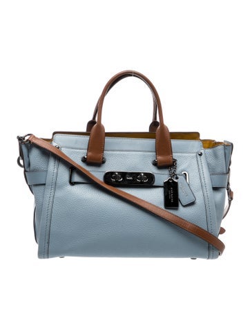 Leather Top Handle Bag