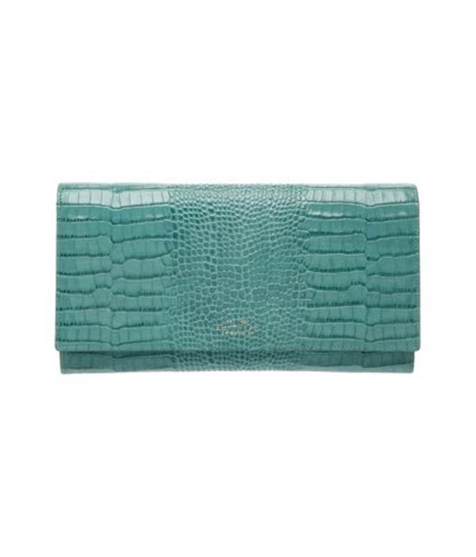 Smythson Leather Clutch