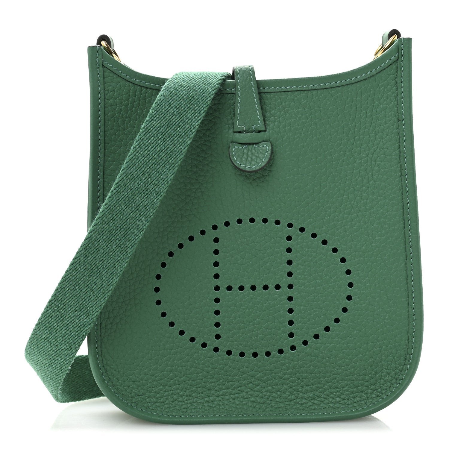 Hermes Taurillon Clemence Evelyne TPM Vert Vertigo