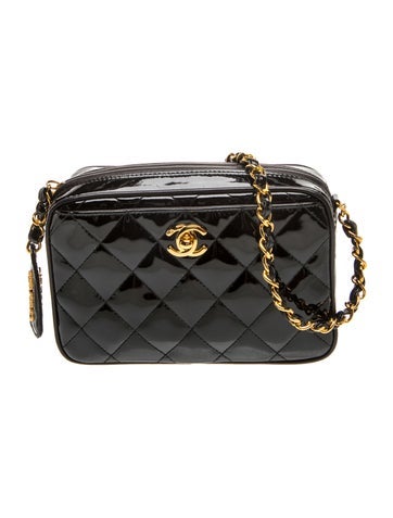 CC Patent Quilted Camera Bag