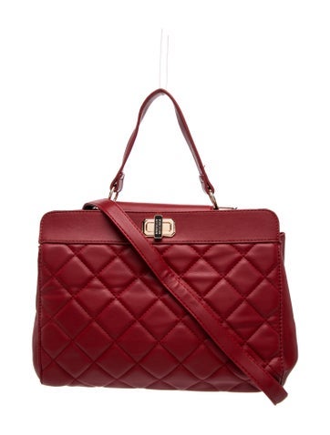 Leather Top Handle Bag w/ Tags