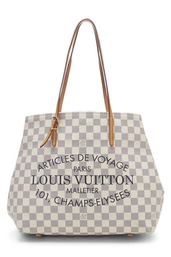Louis Vuitton Damier Azur Cabas Articled de Voyage MM
