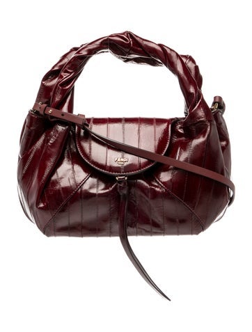 Fendi Eel Skin Top Handle Bag