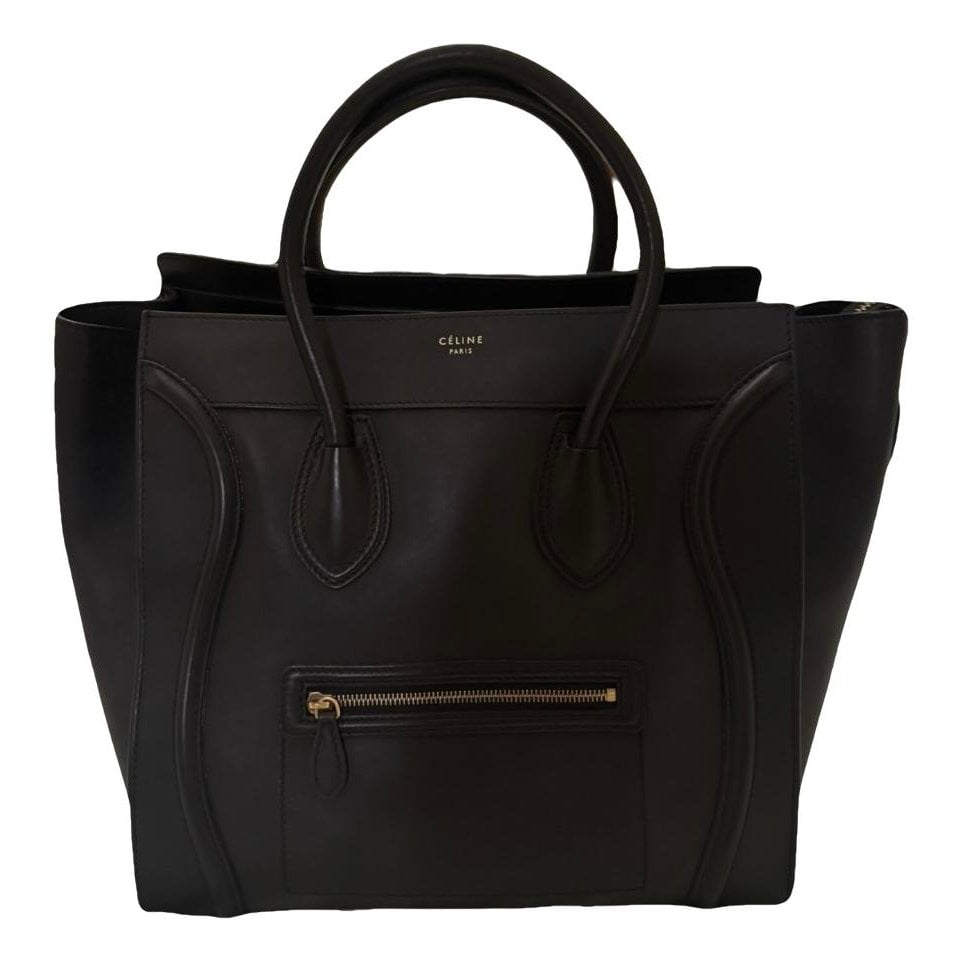 Luggage leather handbag