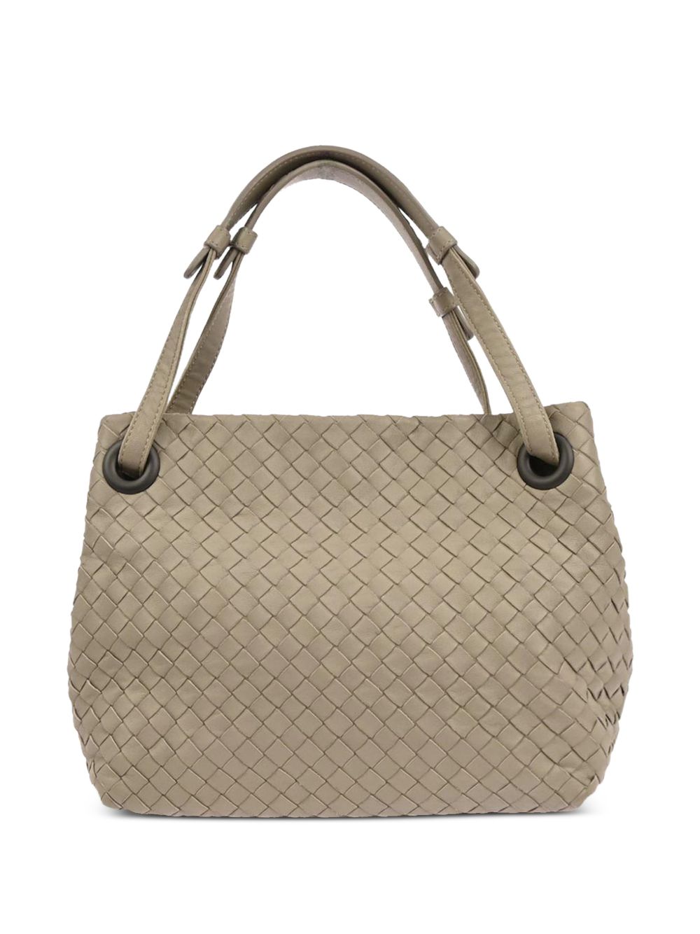 Bottega Veneta 1990-2000s Intrecciato shoulder bag