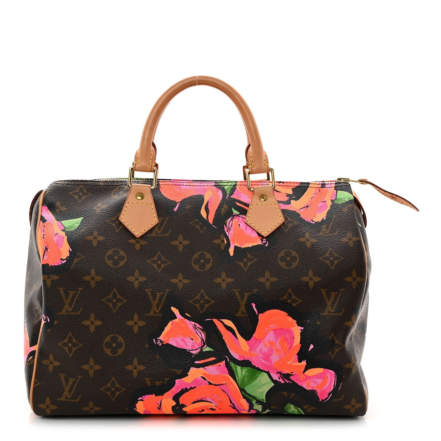 Louis Vuitton Monogram Roses Speedy 30