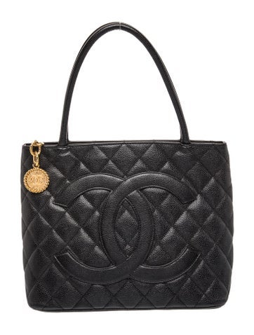 Caviar Medallion Tote
