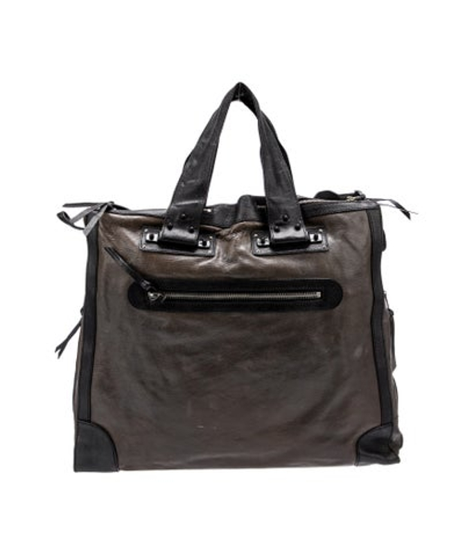 Chloe Leather Weekender Bag