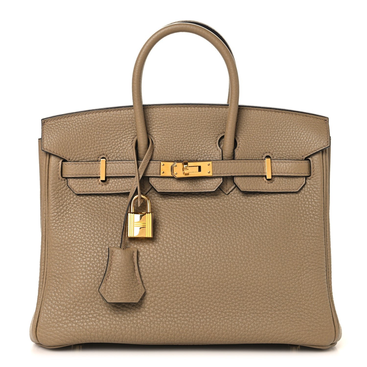 Hermes Togo Birkin 25 Beige Marfa