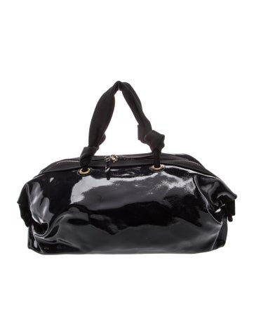 Patent Leather Top Handle Bag w/ Tags