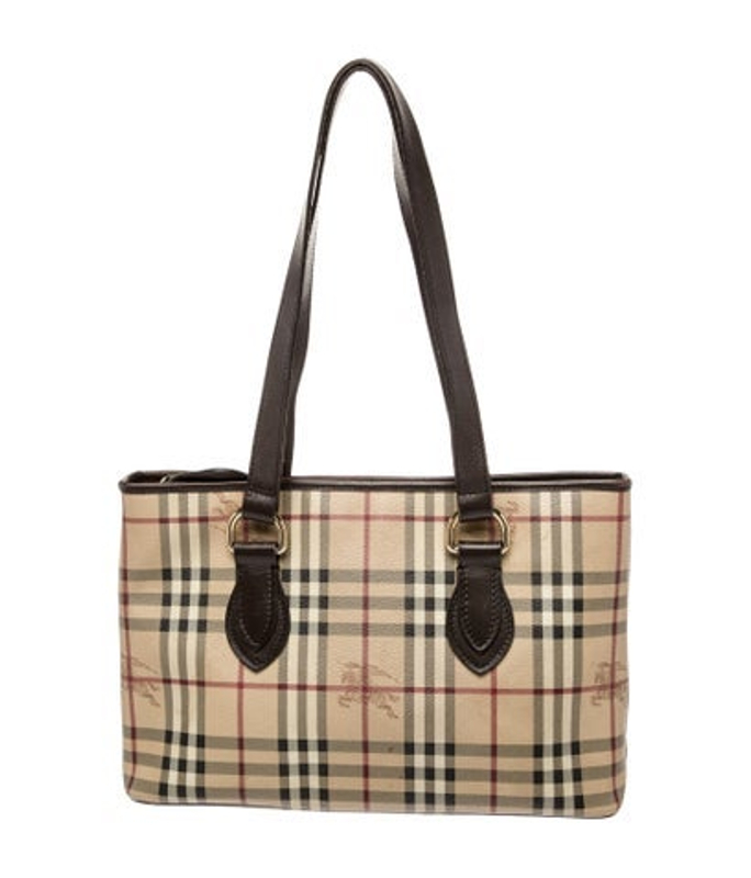 Burberry Haymarket Check Tote