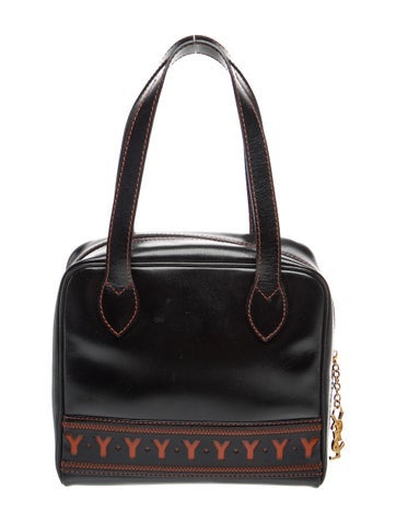 Saint Laurent Leather Top Handle Bag