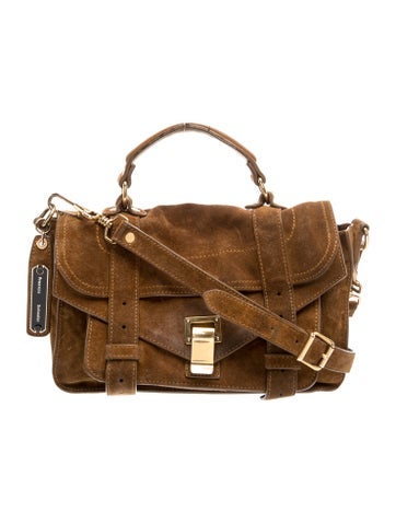 Suede PS1 Suede Bag Medium