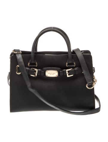 Saffiano Leather Top Handle Bag