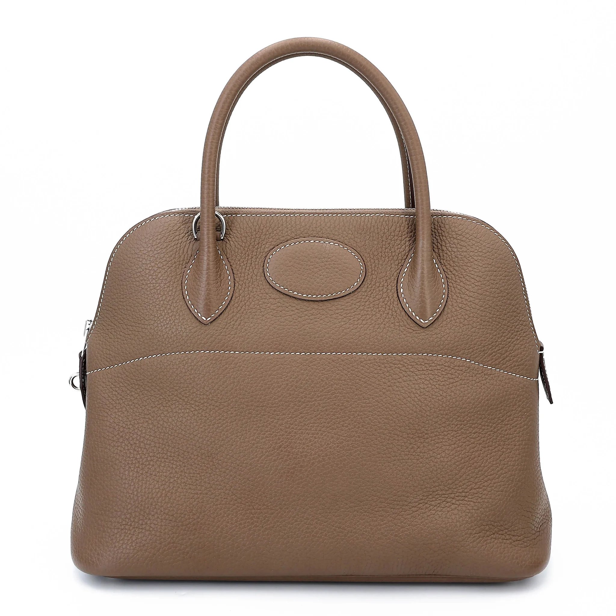 Excellent ( Rank SA ) HERMÈS Bolide 31 Etoupe (18) Clemence Palladium hardware Y (2020)