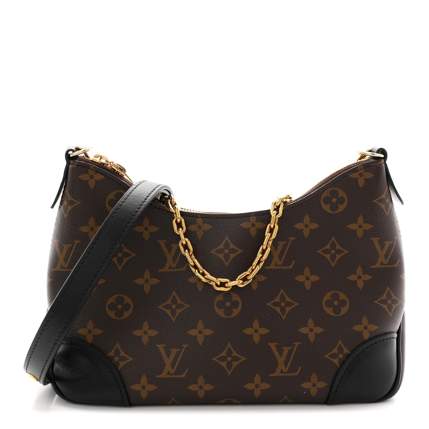 Louis Vuitton Louis Vuitton Monogram Boulogne NM Black