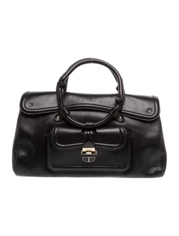 Jimmy Choo Leather Top Handle Bag