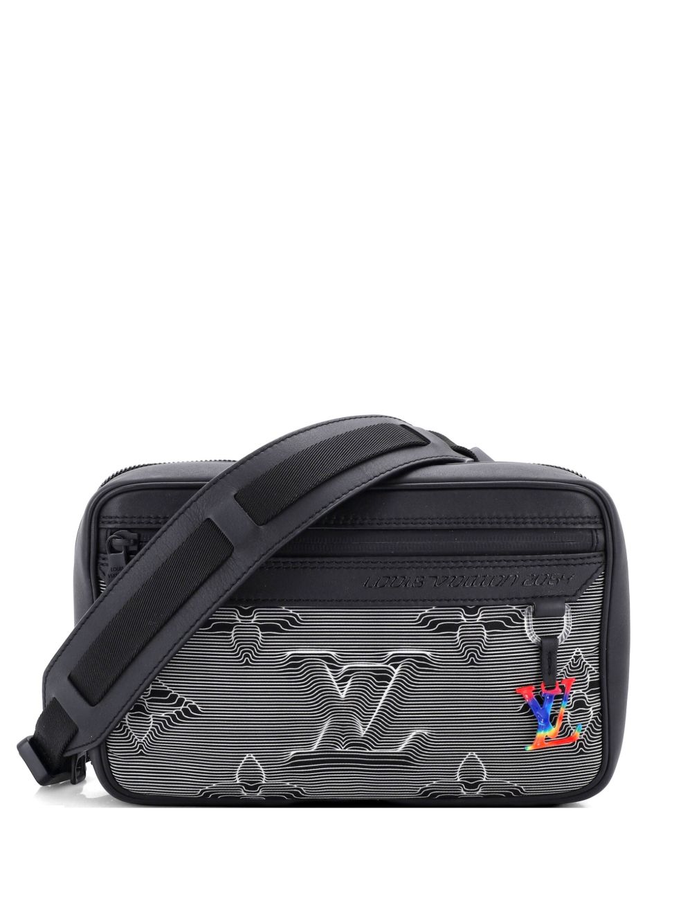 Expandable Messenger Bag Limited Edition 2054 Monogram Textile crossbody bag