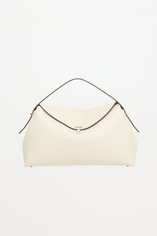 Toteme Leather T-Lock Top Handle Bag