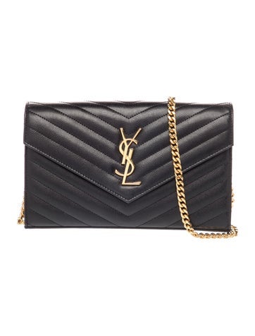Chevron Cassandre Envelope Chain Wallet