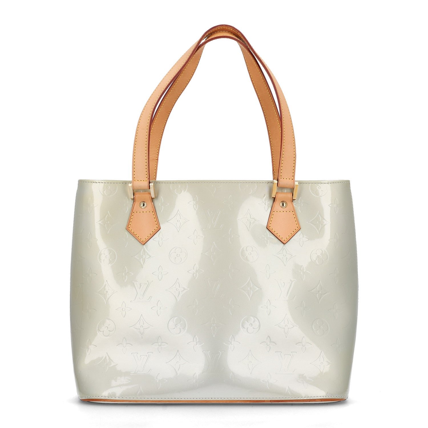 Louis Vuitton Vernis Houston Silver