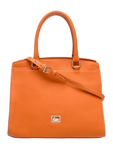 Dooney & Bourke Leather Top Handle Bag