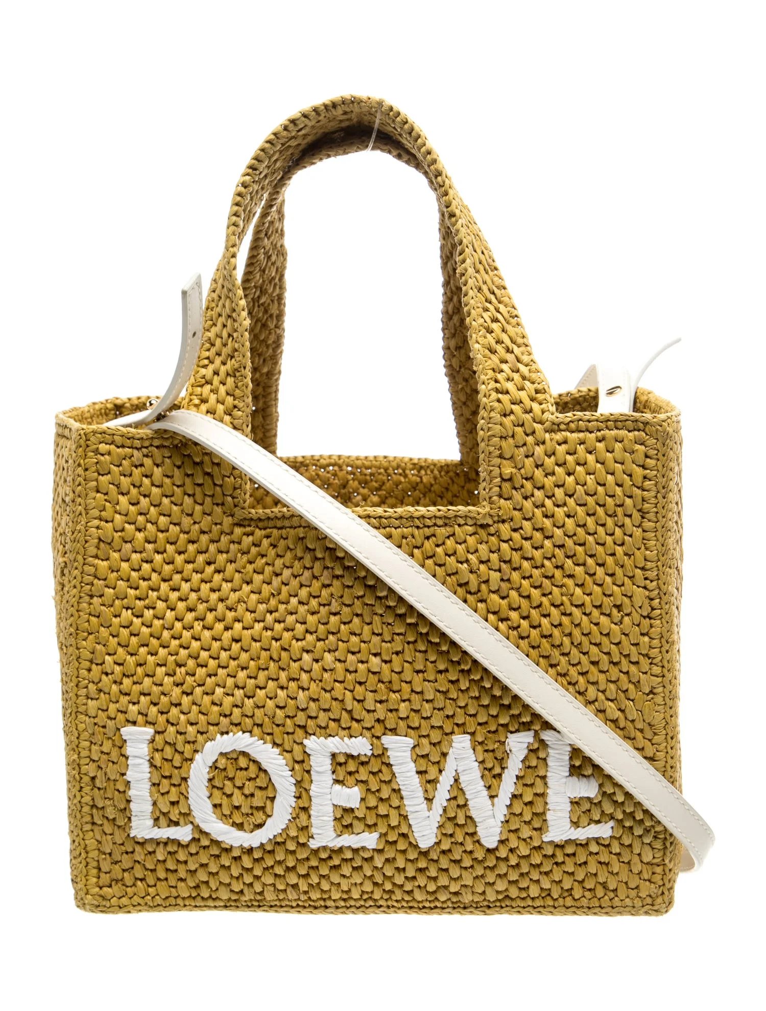Raffia Top Handle Bag