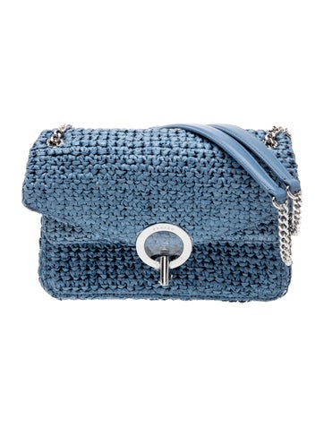 Sandro Raffia Shoulder Bag w/ Tags