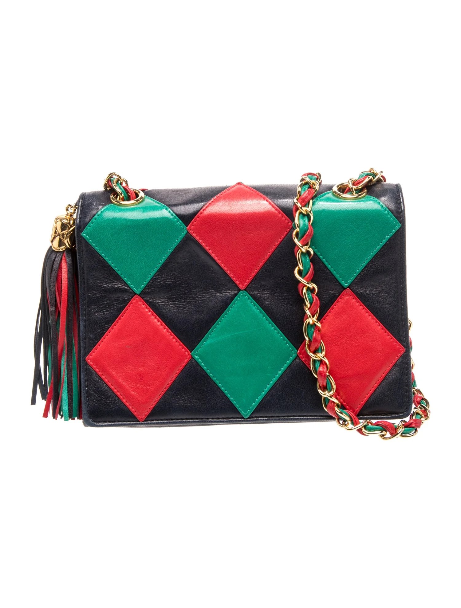 Harlequin Flap Bag