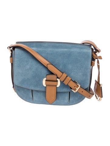 Suede Top Handle Bag w/ Tags