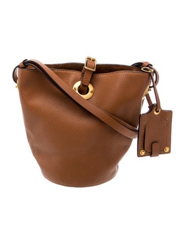 Leather Bucket Bag