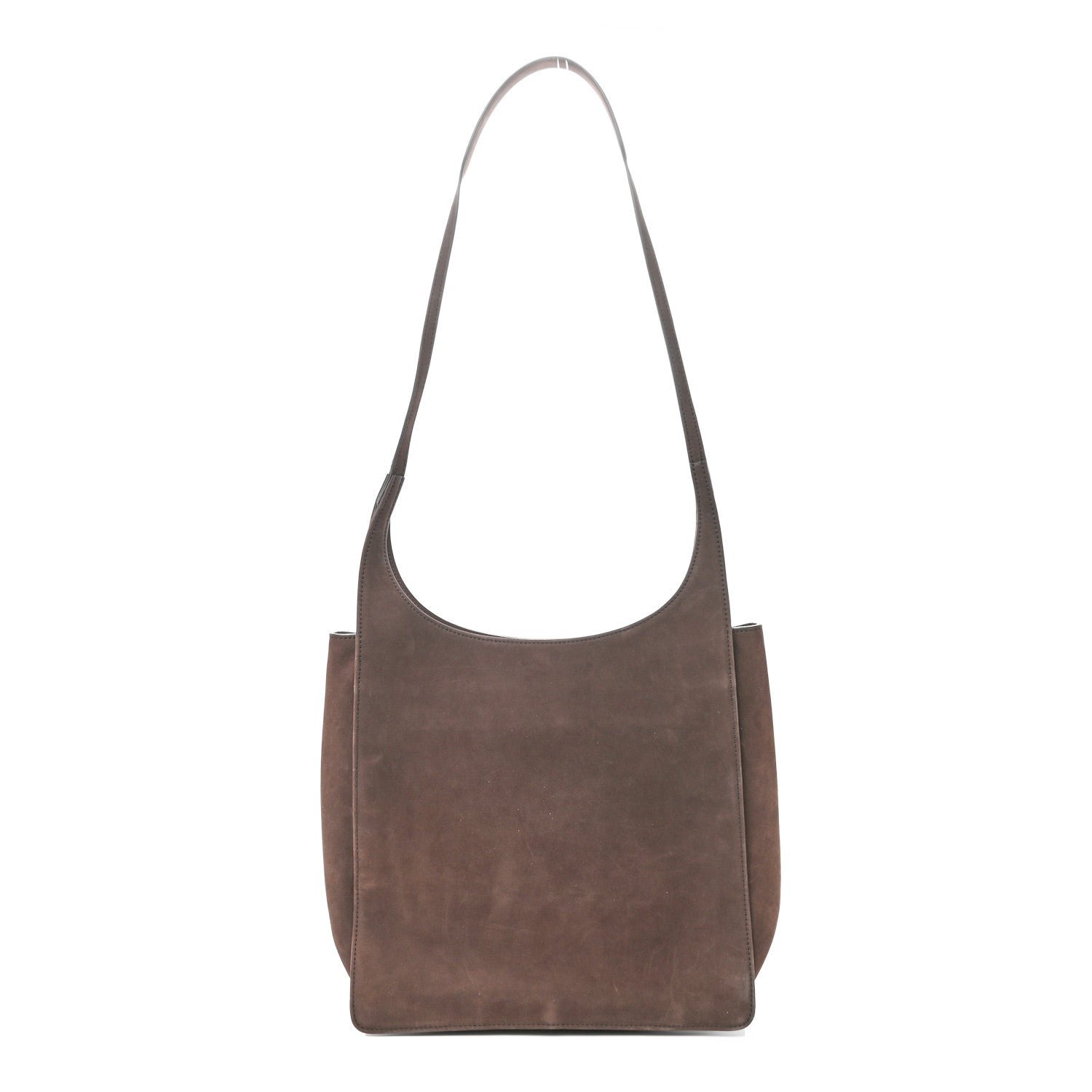The Row Nubuck Jules Bag Brown
