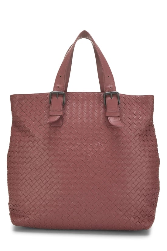 Bottega Veneta Pink Intrecciato Tote