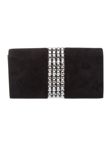 Suede Clutch