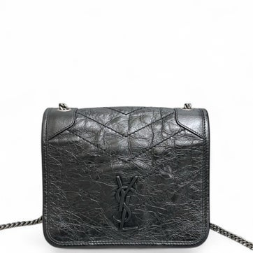 Leather Niki Chain Wallet Mini