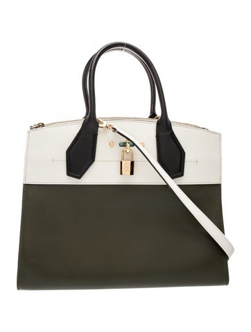 Louis Vuitton Taurillon Leather City Steamer MM